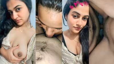 Sexy Indian sex mms cute sister blowjob and sex with cousin brother after bathing