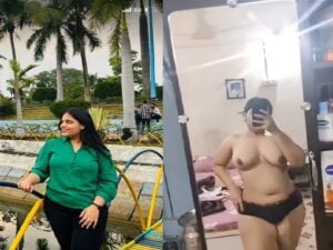 desitales2 com Busty big boobs Milf bhabhi nude before mirror leaked selfie mms for lover