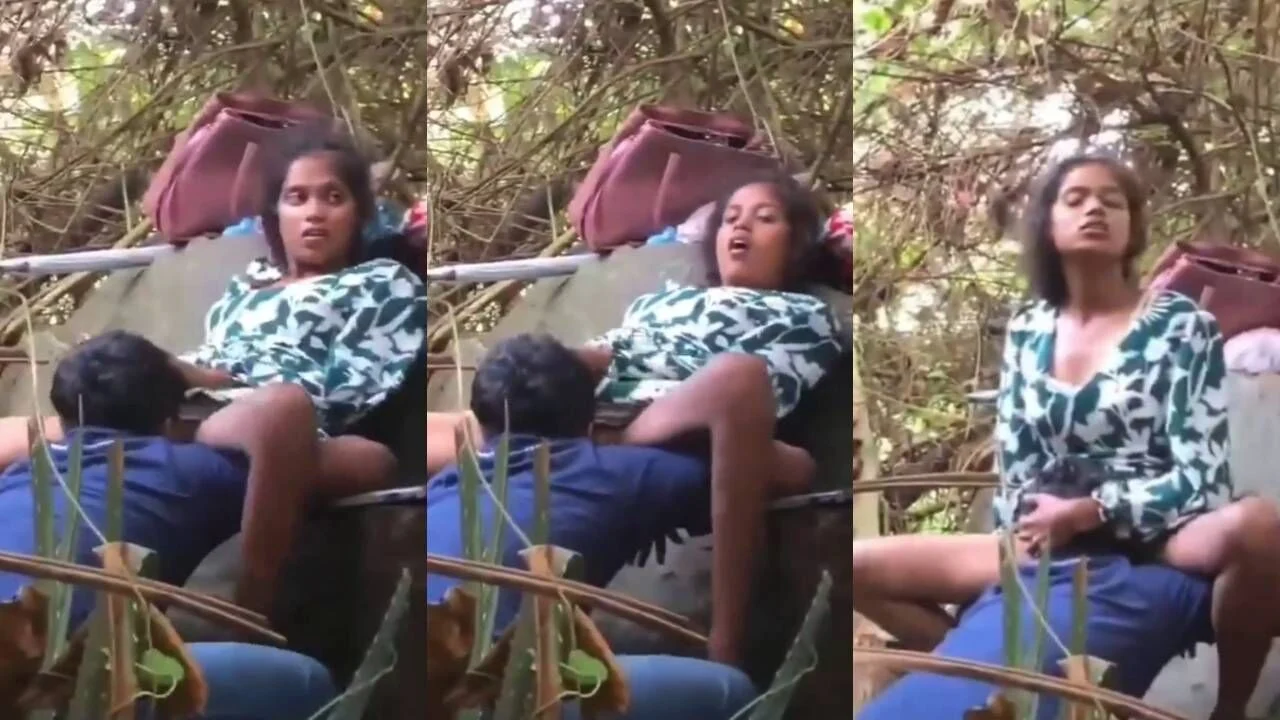 New desi viral leaked outdoor sex mms horny Tamil college girl pussy sucking by junior boy in park
