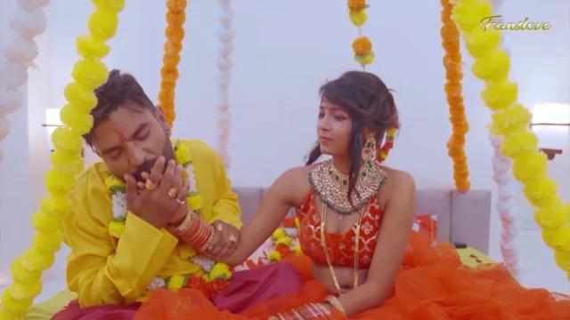 First Suhagraat 2024 Fanslove xxx Hindi Hot Short Video