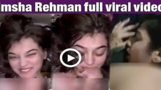 New Pakistani TikToker Imsha Rehman Viral private leaked videos