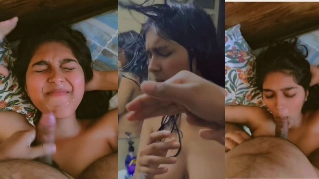 Free Premium Porn Videos⁣ Sexy Indian Gf Blowjob and Fucking Taking Cum On Face with Lover