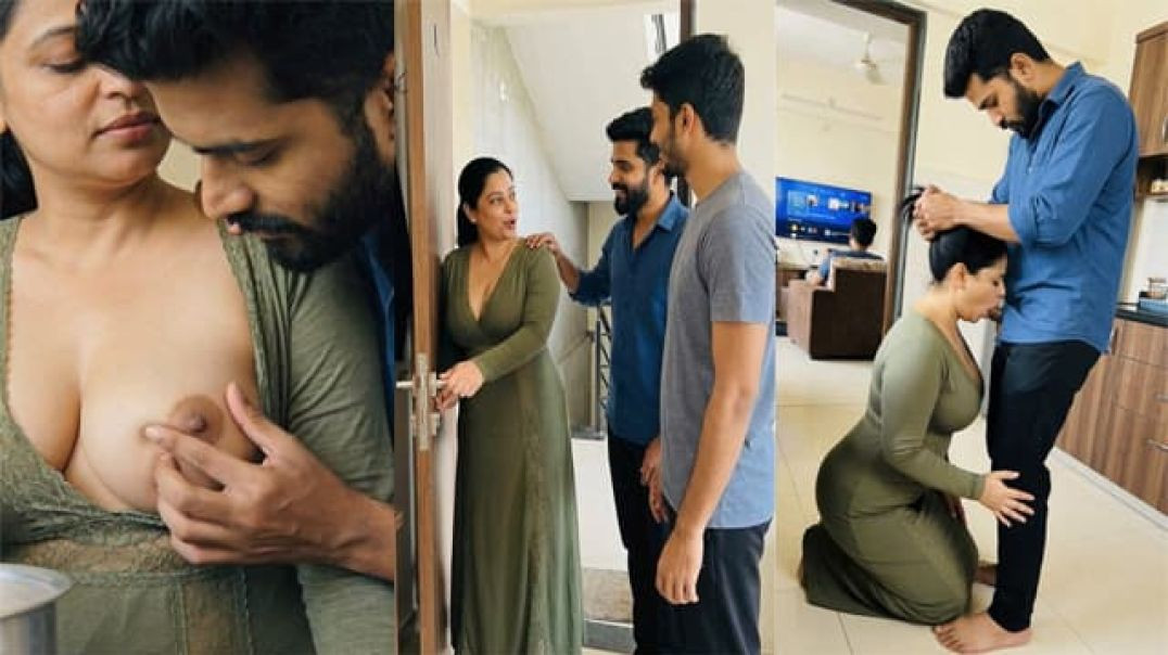 Indian Horny Boy Fucking his Friend Mom Viral Incest Sex mms
