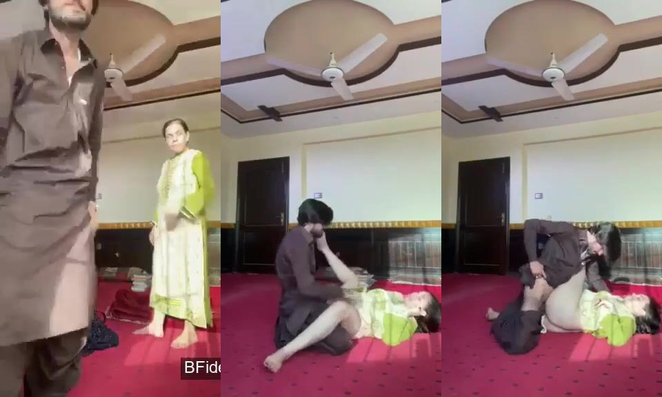 Pakistani Muslim wife apne husband ke bhai se chud gayi real family mms